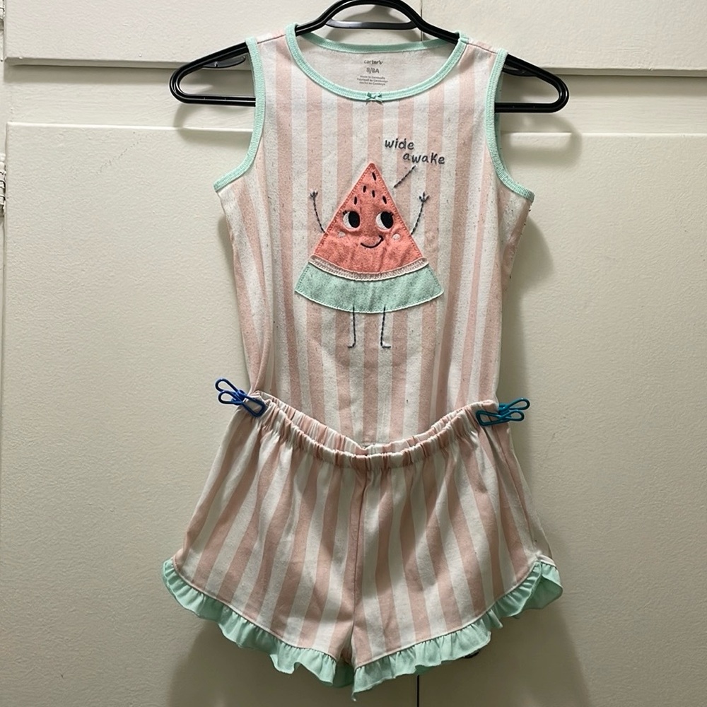 Girl Carters 3 Piece Pajamas